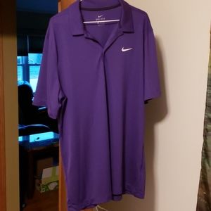 Nike dri fit golf shirt